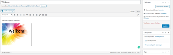 WordPress Uitleg