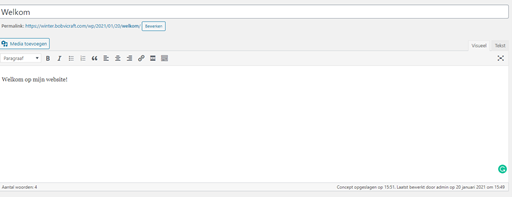 WordPress Uitleg